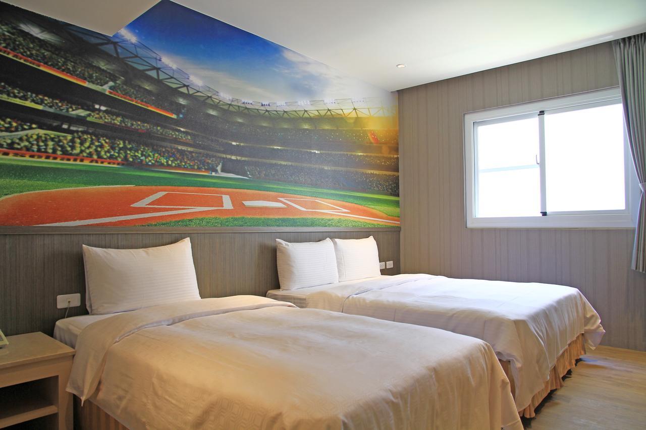 La Hotel-Baseball Theme Hall Kaohsiung Exterior foto